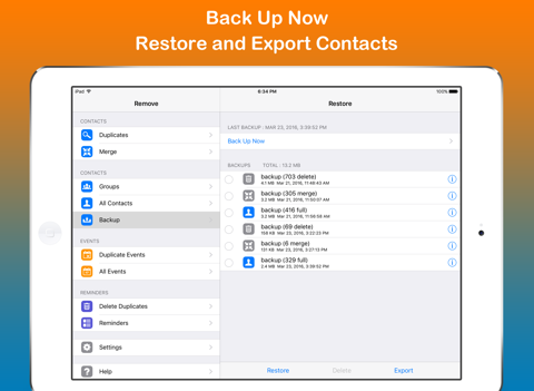 Remove Duplicate Contacts + screenshot 2