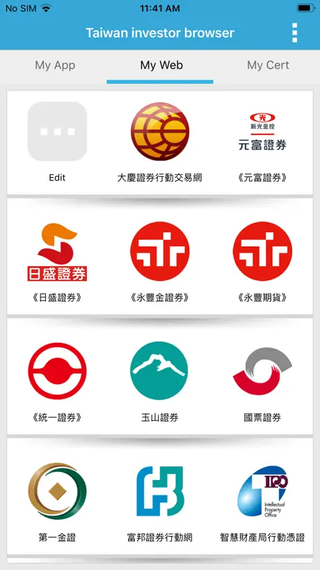 Taiwan investor browser