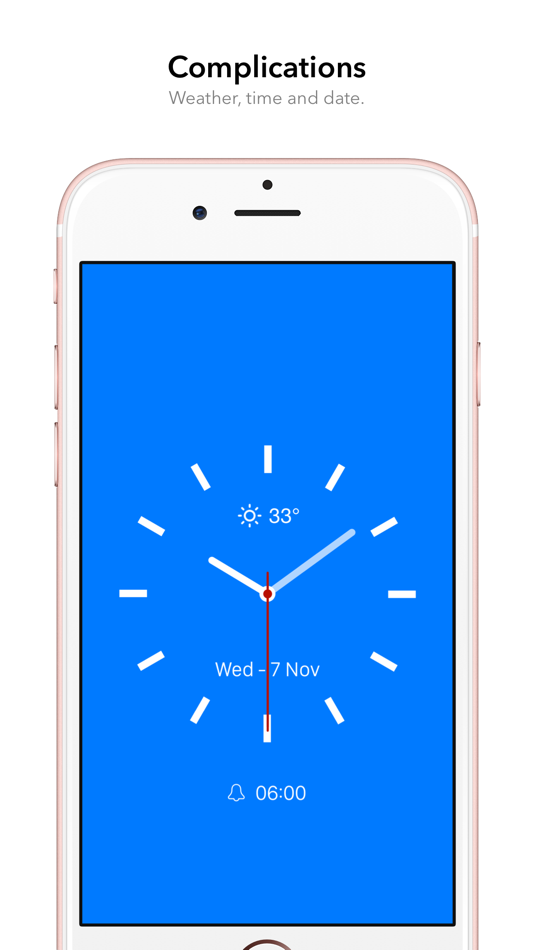 #4. FaceClock Pro - Analogue Clock (iOS) 由: iReka Soft