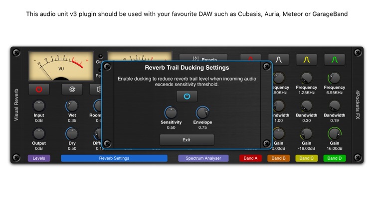 Visual Reverb AUv3 Plugin screenshot-3