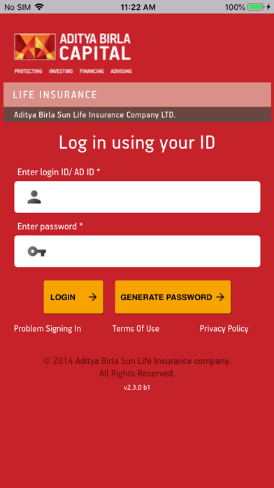Screenshot #1 pour ABSLI mApp