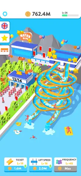 Game screenshot Idle Water Slide apk