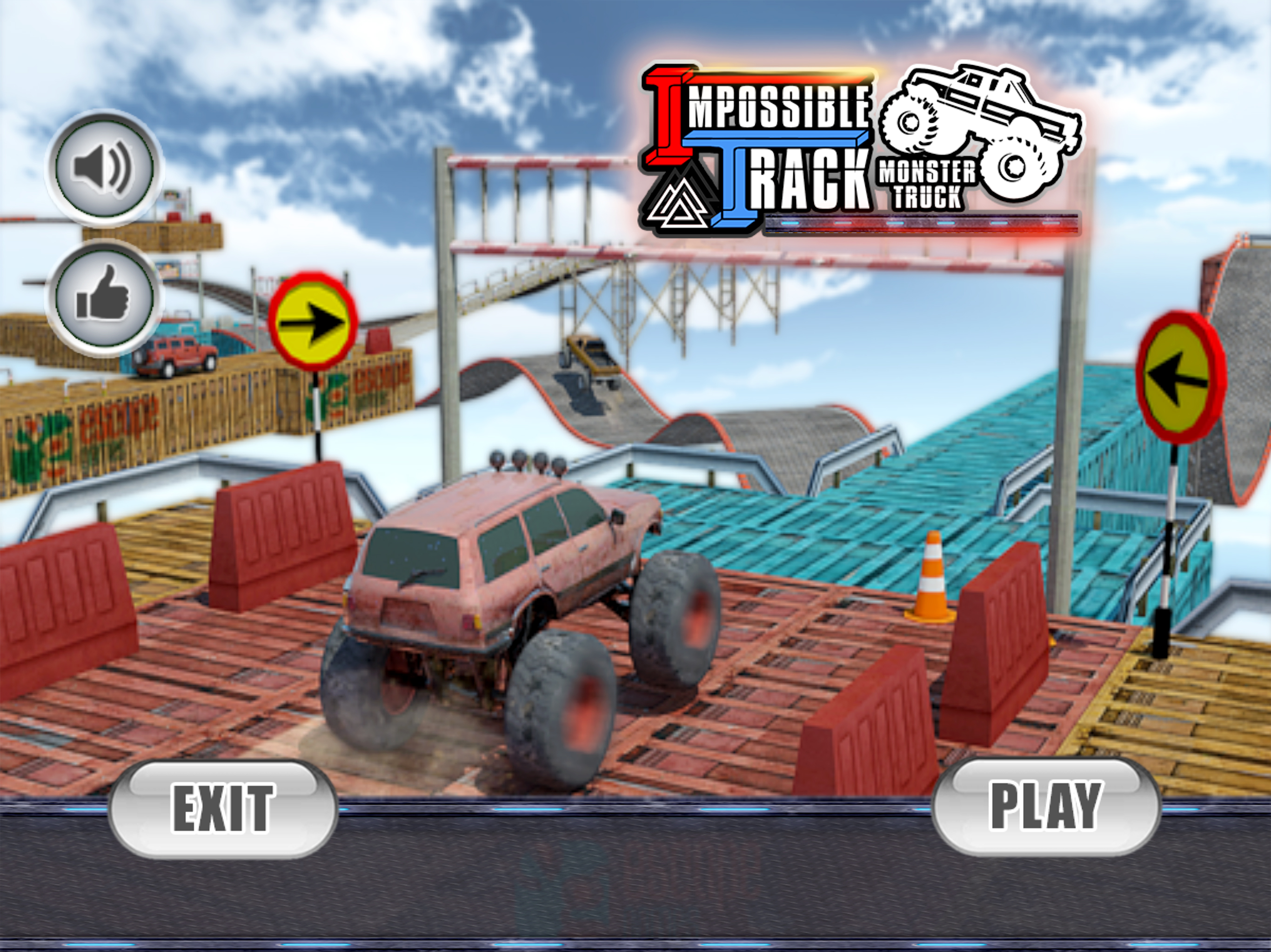 Impossible Road Monster Truck