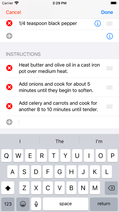 Screenshot #3 pour Cumin Recipe Organizer