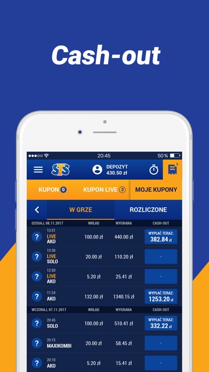STS - Zakłady i wyniki na żywo screenshot-5