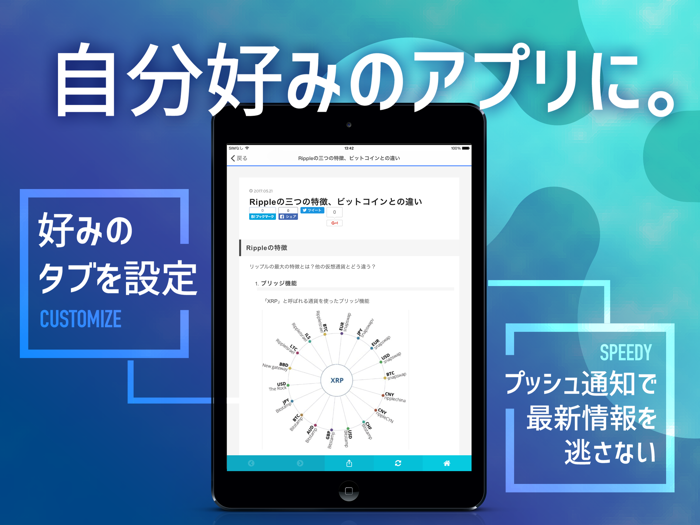 リップル（Ripple）情報 - 仮想通貨ニュースアプリ