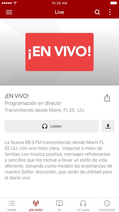 LaNueva883 Screenshot