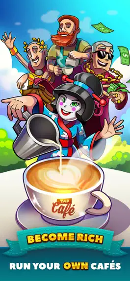 Game screenshot Tap Cafe - Coffee Shop Manager mod apk
