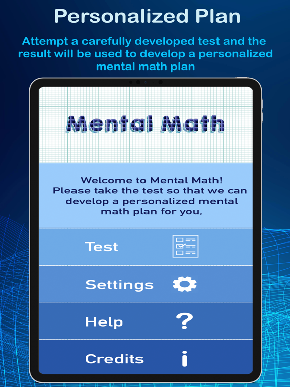 Mental Math-Train your Brain iPad screenshot