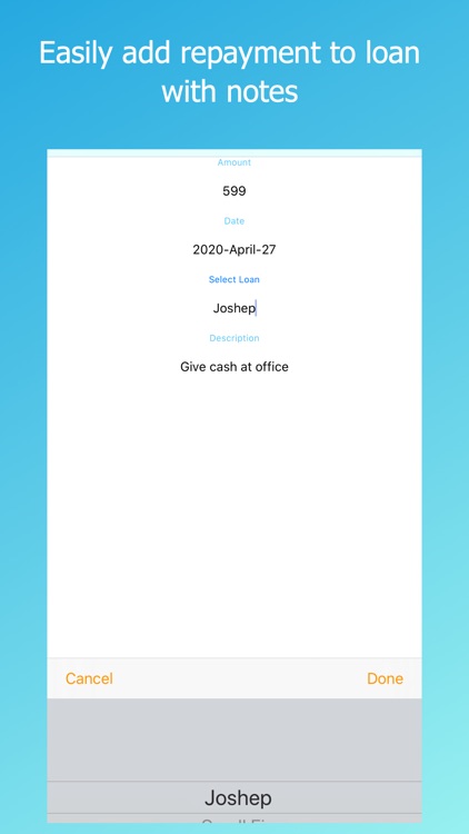 Xpense Diary - Loan Tracker screenshot-3