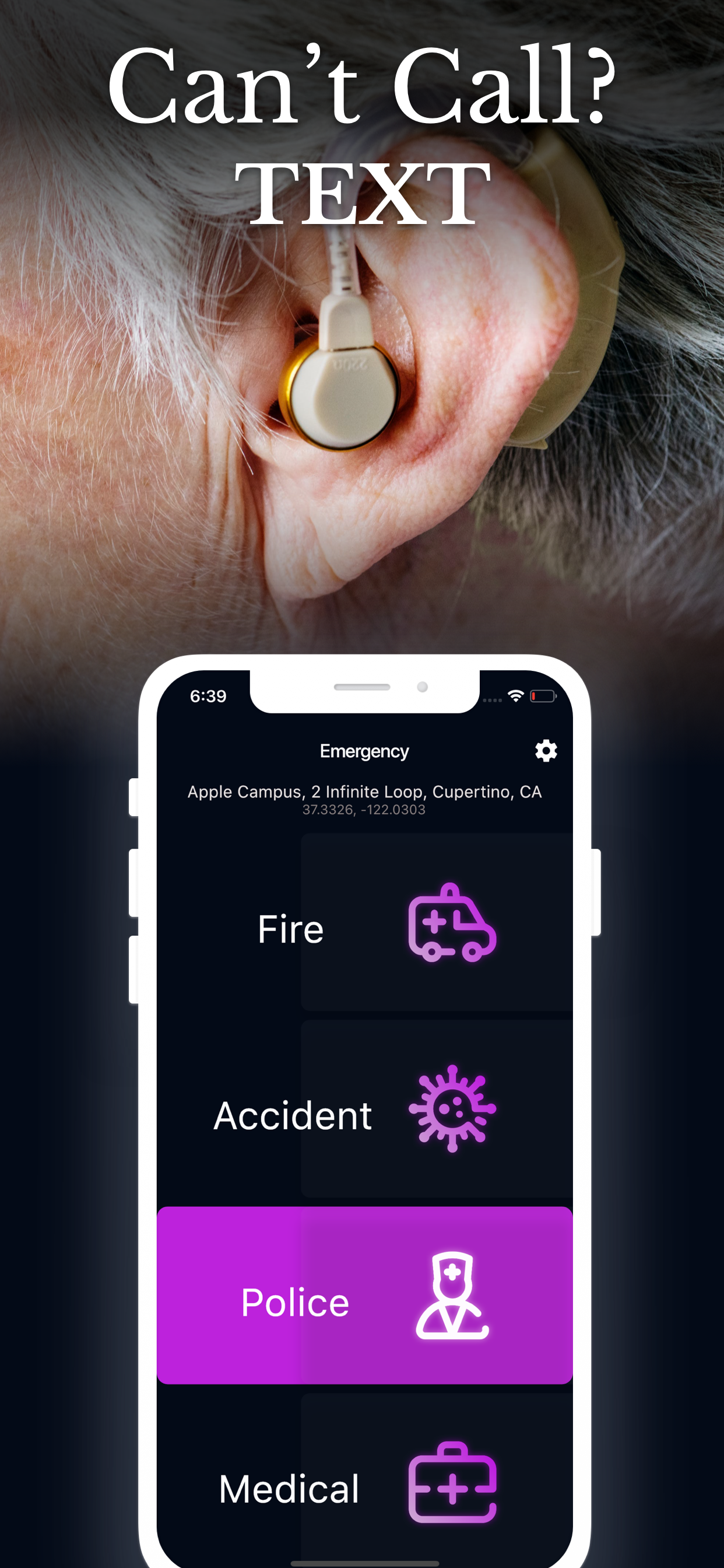 Text to 911 screenshot 3