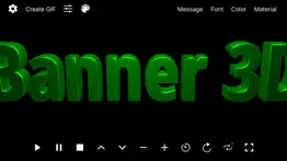 How to cancel & delete banner 3d - scrolling text app 3