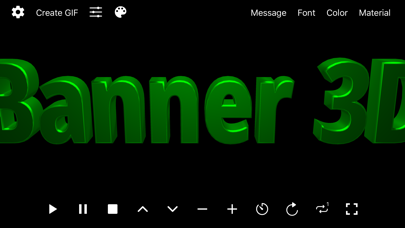 Banner 3D - scrolling text appのおすすめ画像1