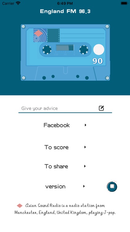 England FM 96.3 screenshot-3