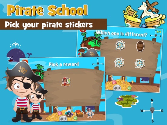 Pirate Neverland School iPad screenshot