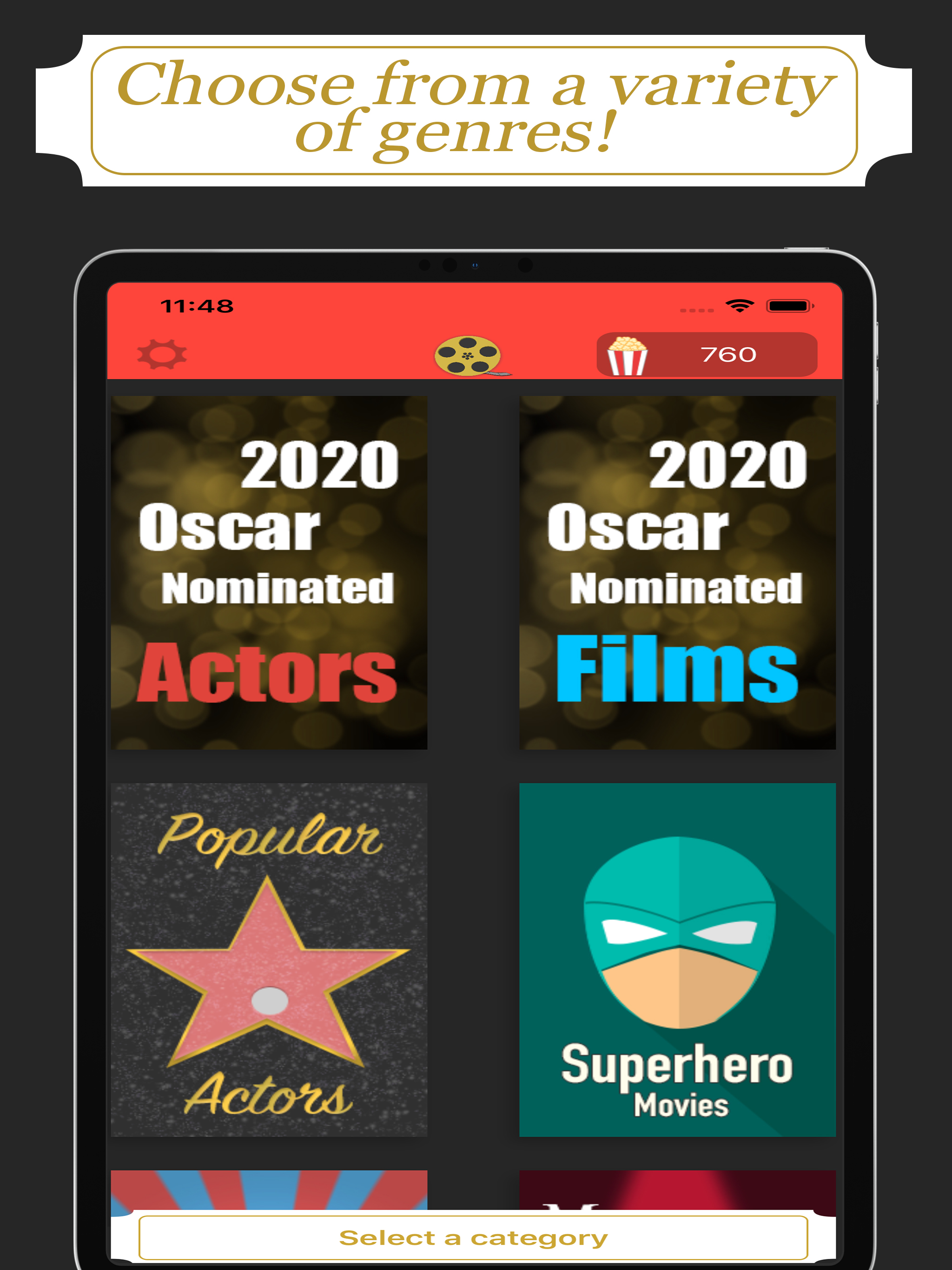 Movie Game Challenge
