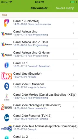 Game screenshot Programación TV México mod apk