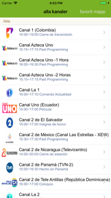 Programación TV México screenshot