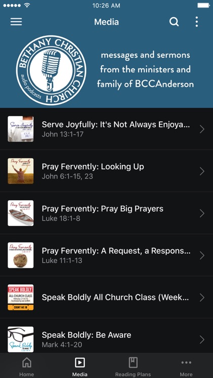 Bethany Christian Church App