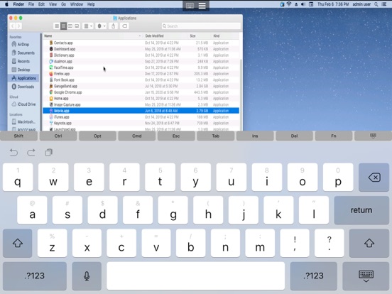 dualmon Remote Access iPad screenshot 3 - Business app