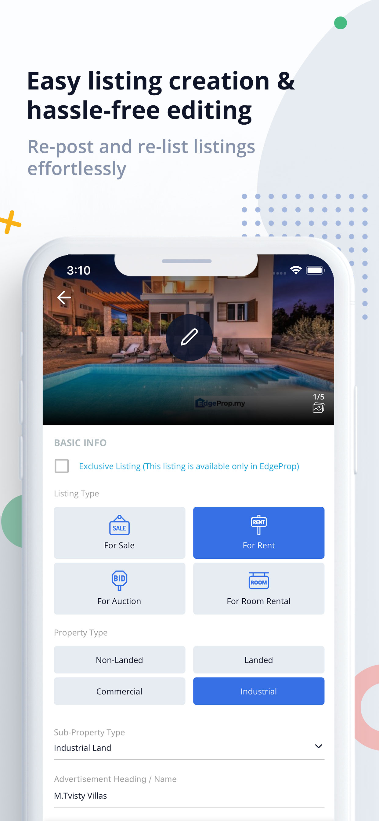 EdgeProp MY: PRO Agent