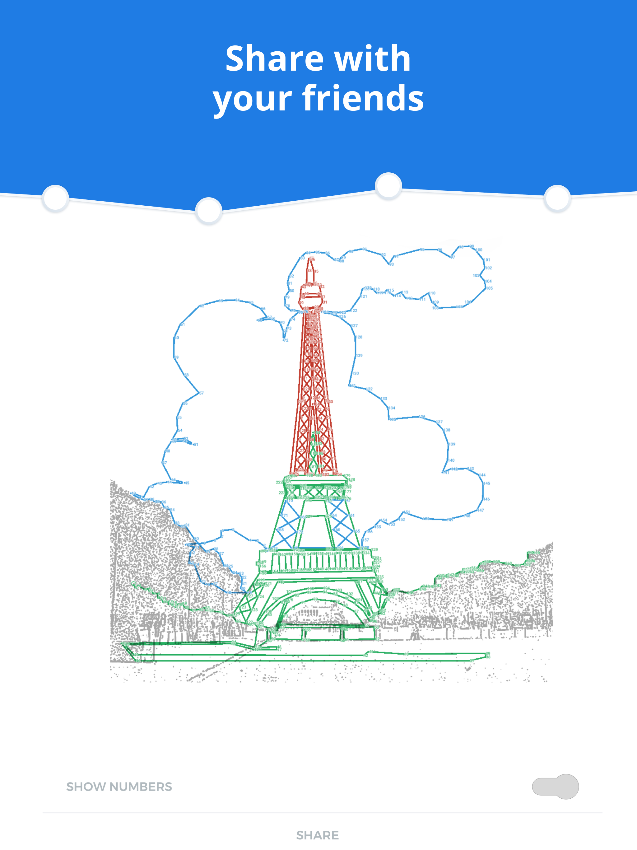 Connect the dots : Dot to dot
