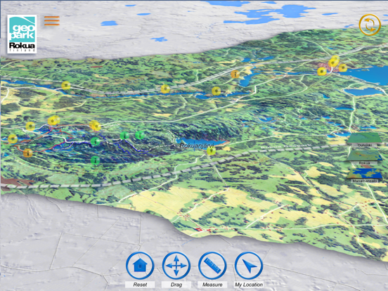 Screenshot #4 pour RokuaGeopark3D