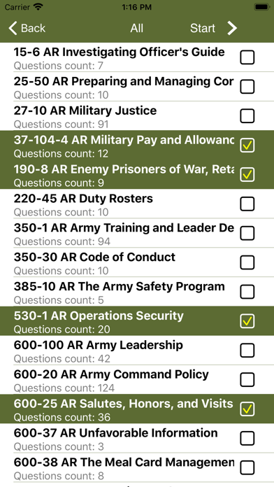 Mastering Army Regulations screenshot 2