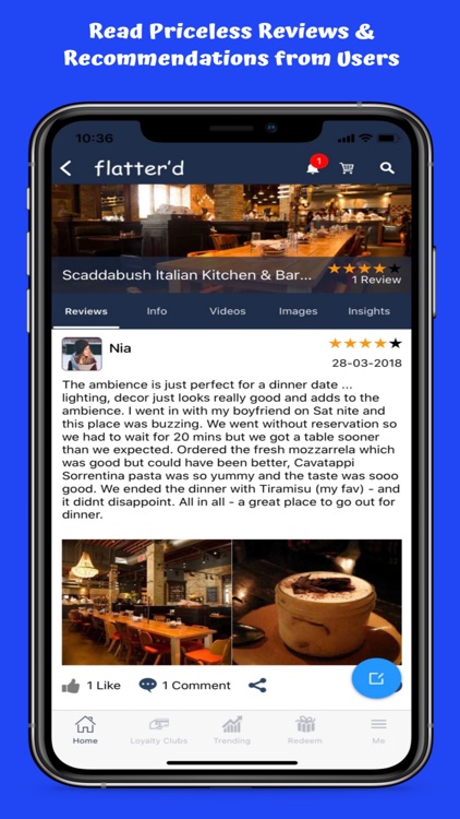 Flatterd - Loyalty & Reviews screenshot-3