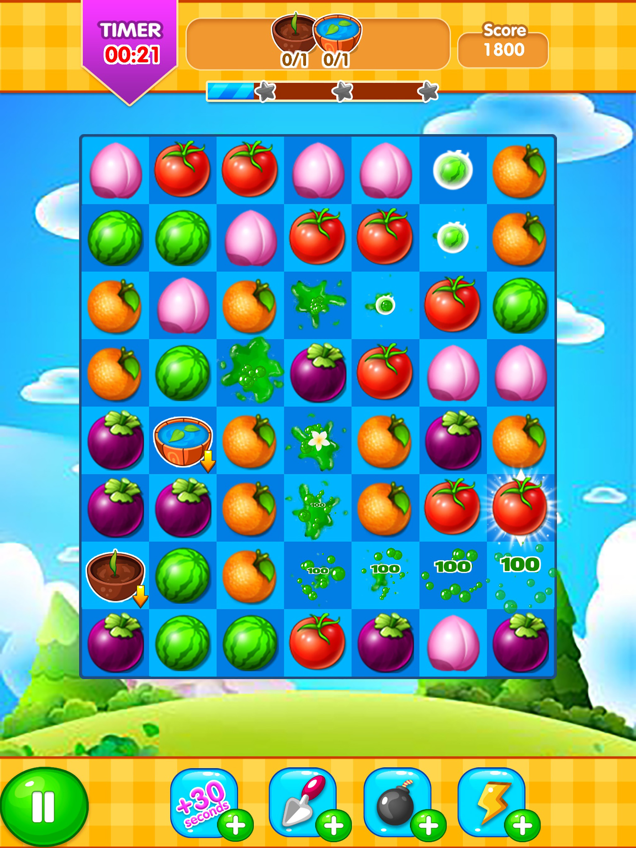 Fruit Line Break Mania