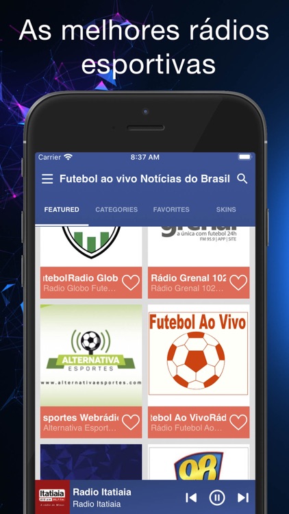 Futebol ao vivo - Rádio Brasil by Jose Tmx