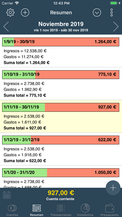 My Budget Book App Store preview screenshot 2