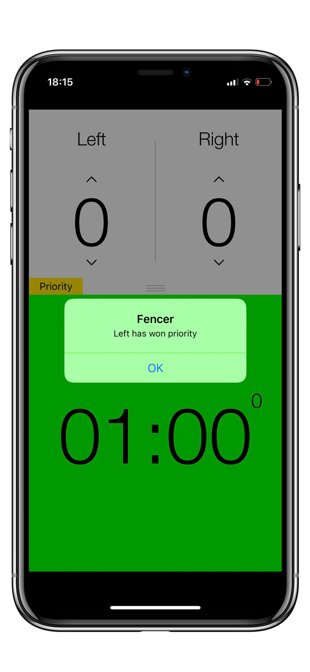 Fencing Sports Score Counter screenshot 5