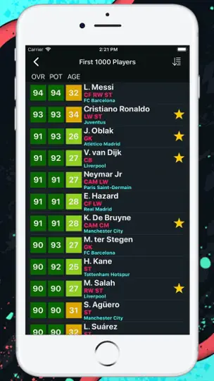 Player Potentials 20 iPhone Ekran Görüntüsü 2