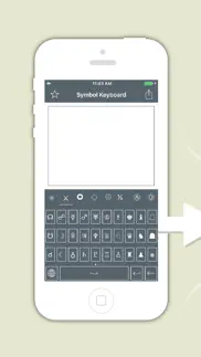 symbol keyboard - 2000+ signs iphone screenshot 1