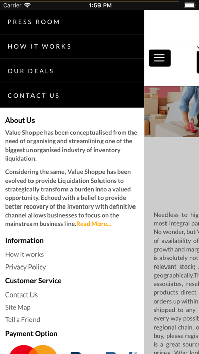 Screenshot #2 pour VALUE SHOPPE