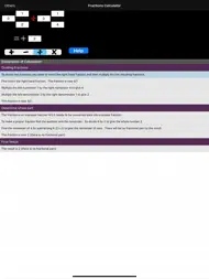 Fractions Calculator ipad bilder 2