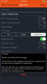 dry practice drill iphone screenshot 4