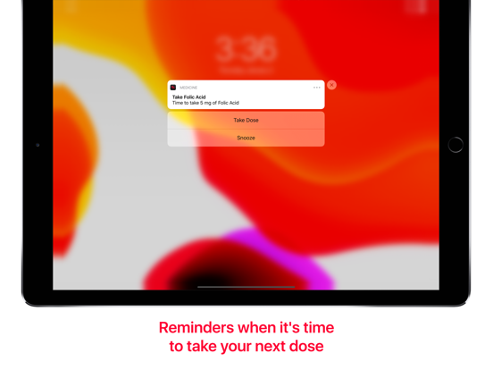 Screenshot #5 pour Medicine Manager