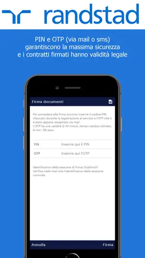 Randstad e-doc screenshot 3
