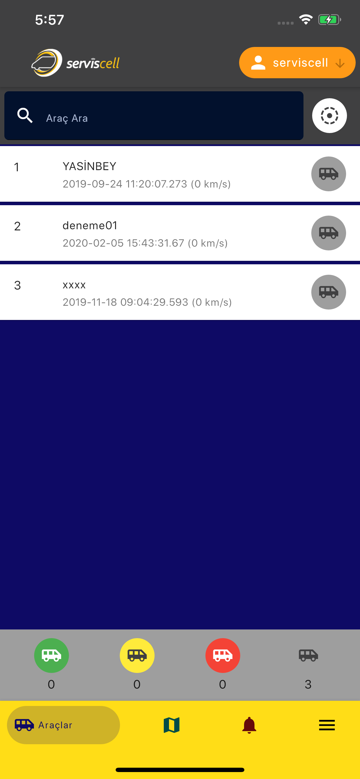 Serviscell Firma Yönetim App screenshot 5