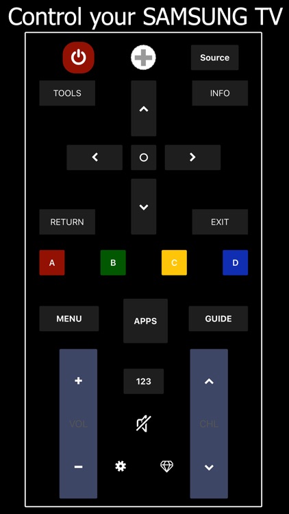 Remote TV for Samsung