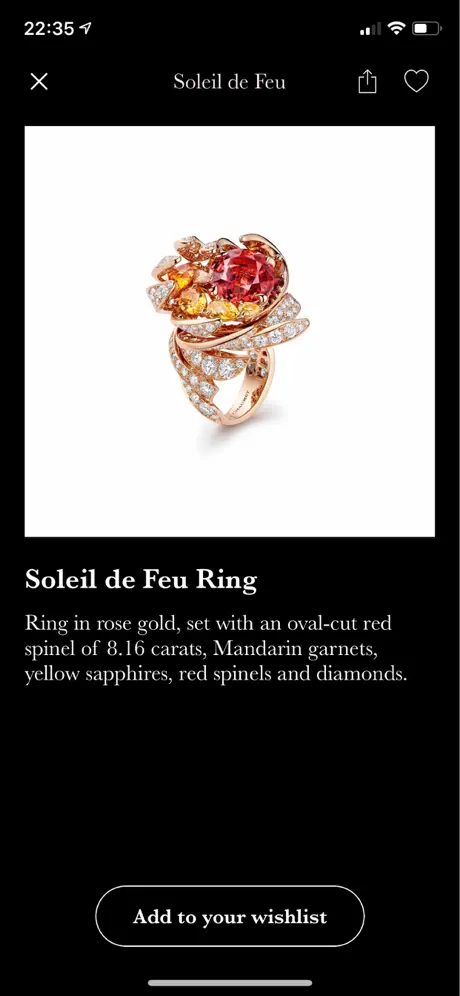 Chaumet in the Sky