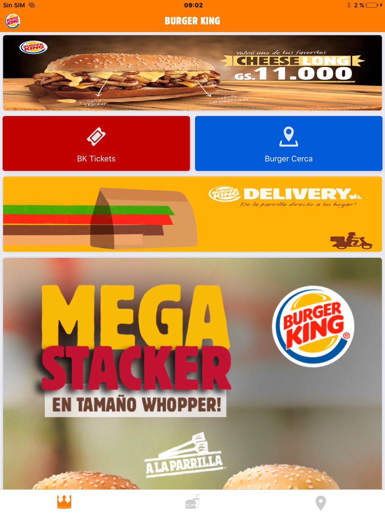 Screenshot 5 of Burger King Paraguay