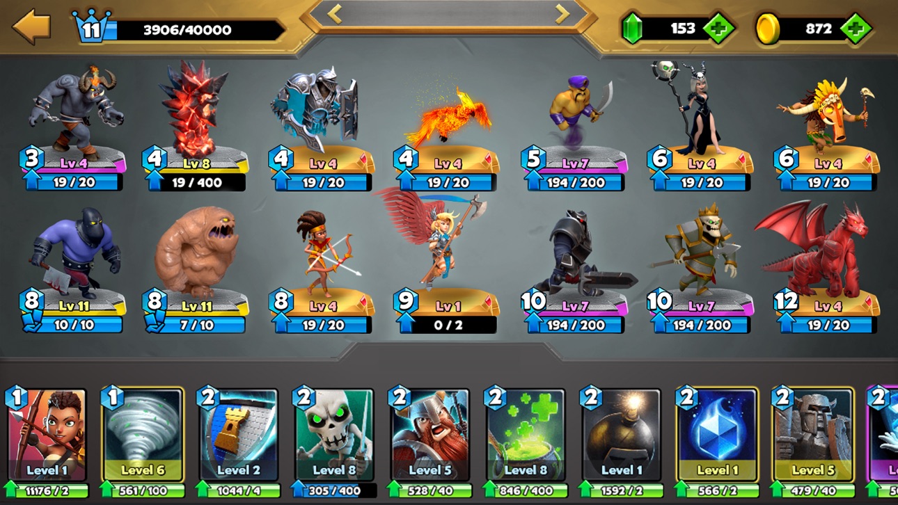 Castle Crush: Clash Cards Game Hack screenshot 6 - iOS game interface