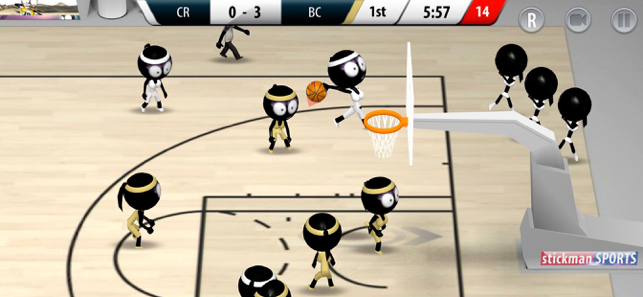 ‎Stickman Basketball 2017 Screenshot