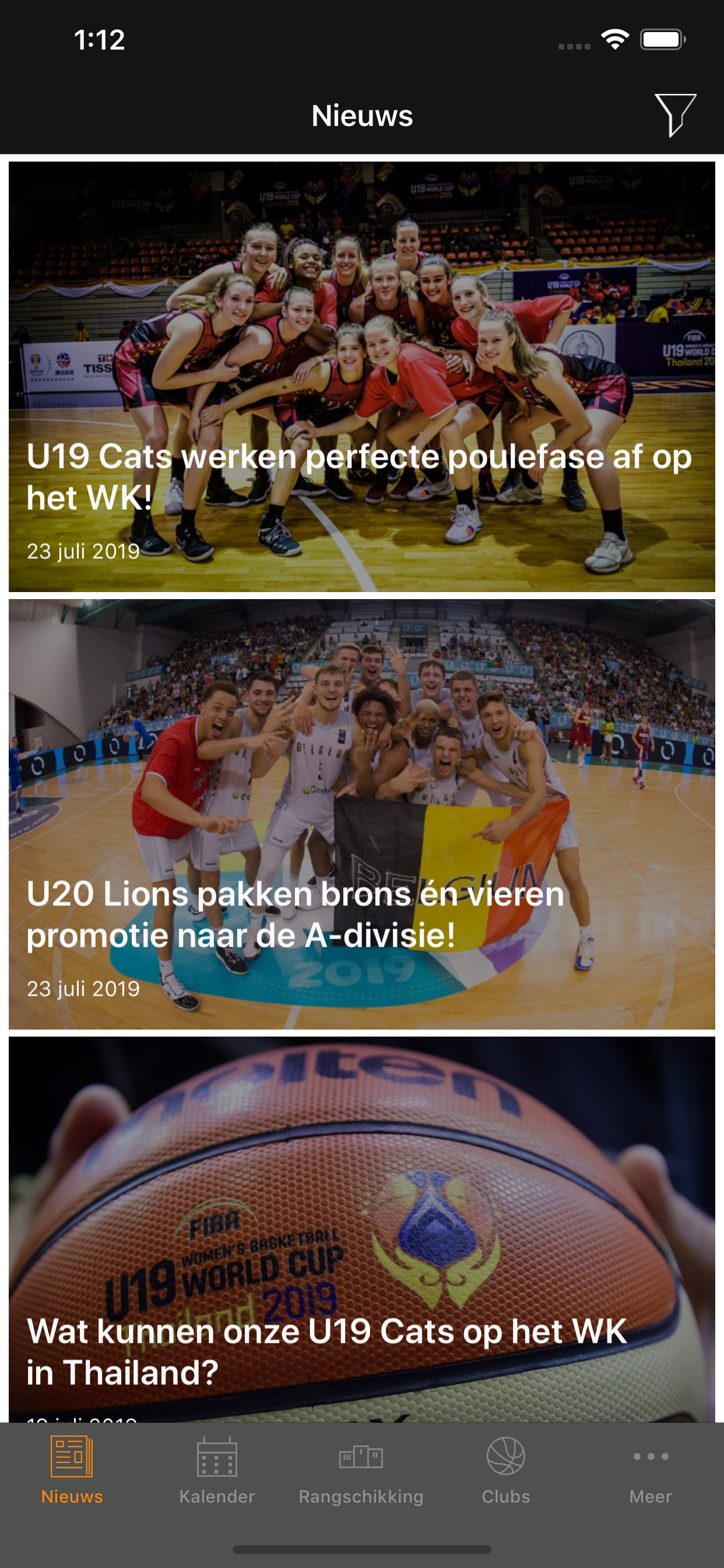 Basketbal App