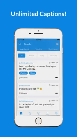Game screenshot Captions Now - Captions For IG apk