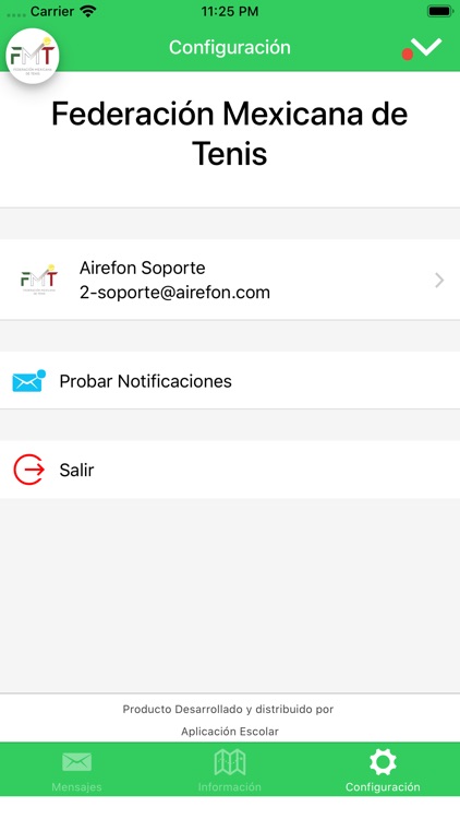 Federación Mexicana de Tenis screenshot-3