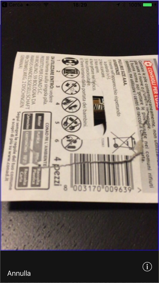 #2. Bar-Code (iOS) 由: Roberto Sonzogni